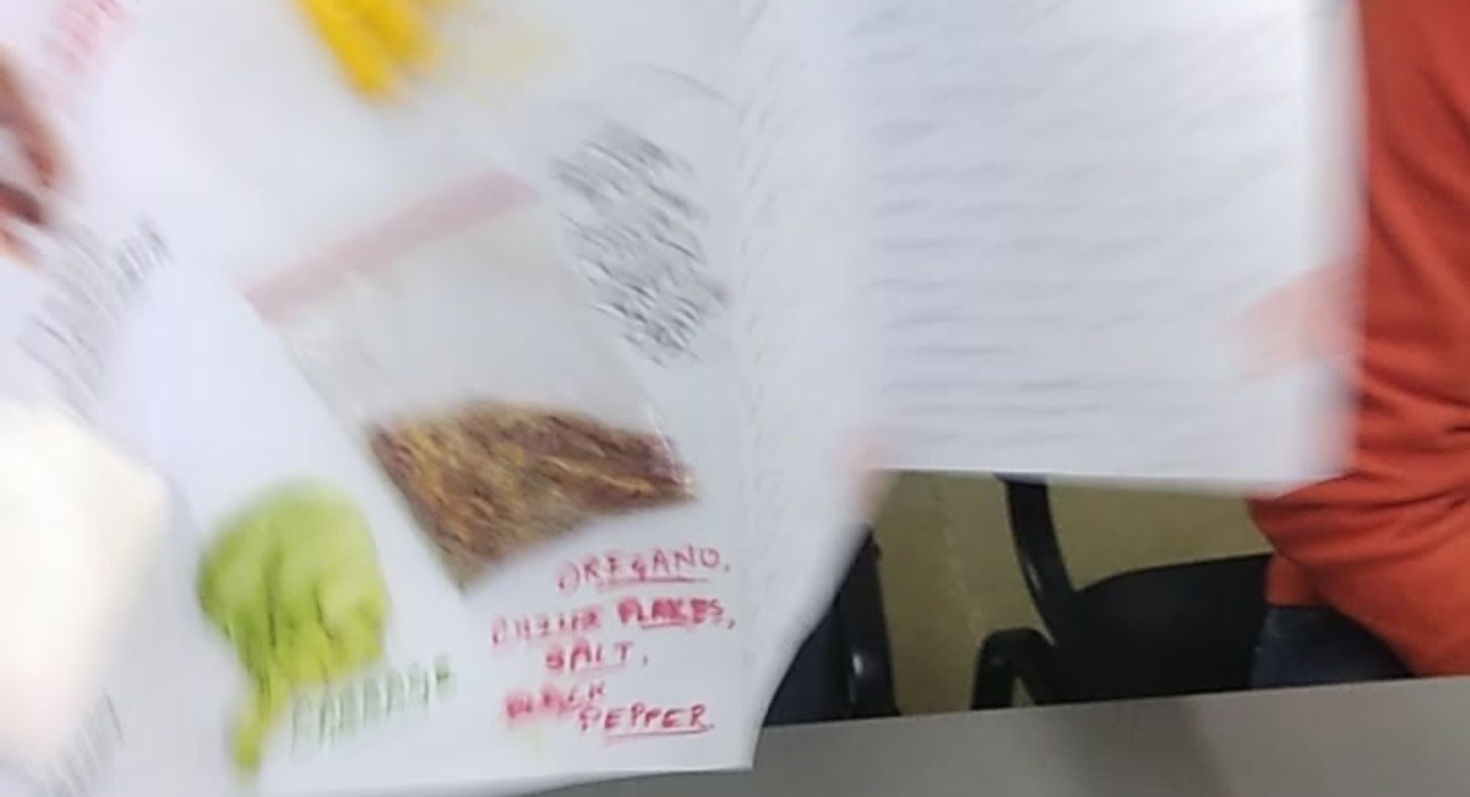 Making Recipe Books